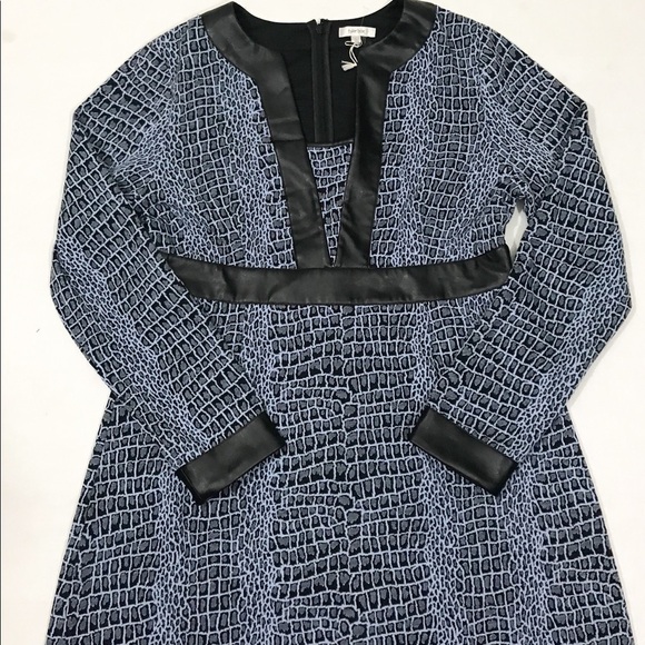Tyler Boe Crocodile Snake Print Dress - Picture 3 of 8